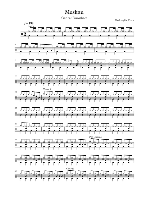 Moskau – Dschinghis Khan Moskau