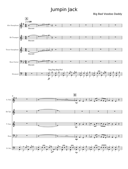 Jumpin' Jack - Big Bad Voodoo Daddy