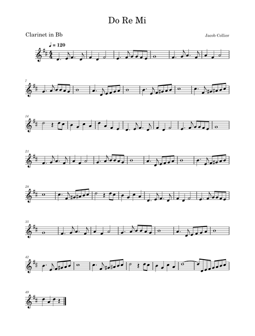 Do-Re-Mi (from The Sound of Music) – Rodgers & Hammerstein