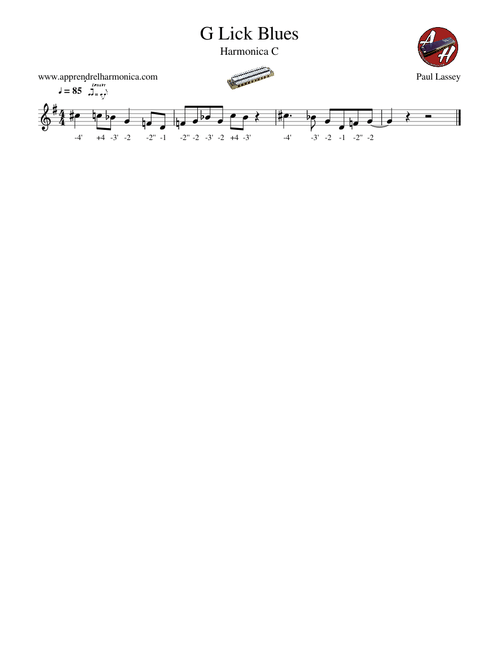 G Lick Blues