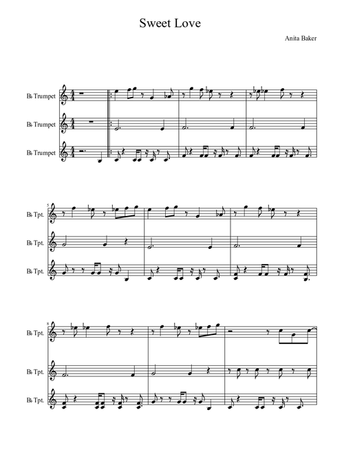 Sweet Love(Trumpet Fanfare)