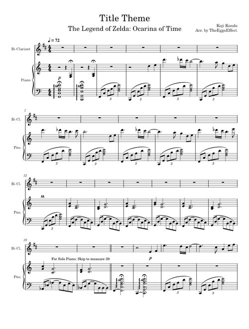 Title Theme - The Legend of Zelda: Ocarina of Time