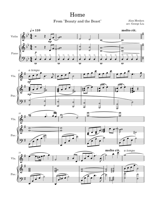 Home – Alan Menken