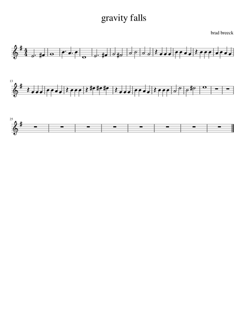 Gravity falls trumpet