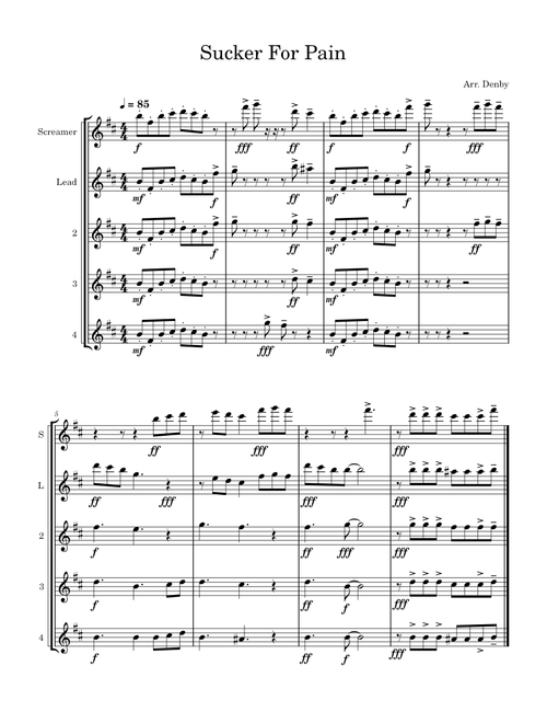 Sucker For Pain Trumpet – calebryandenb
