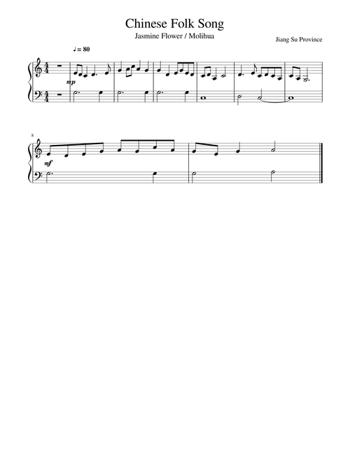 Chinese Folk Song
