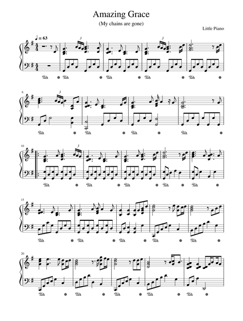 Amazing grace my chains are gone – Chris Tomlin