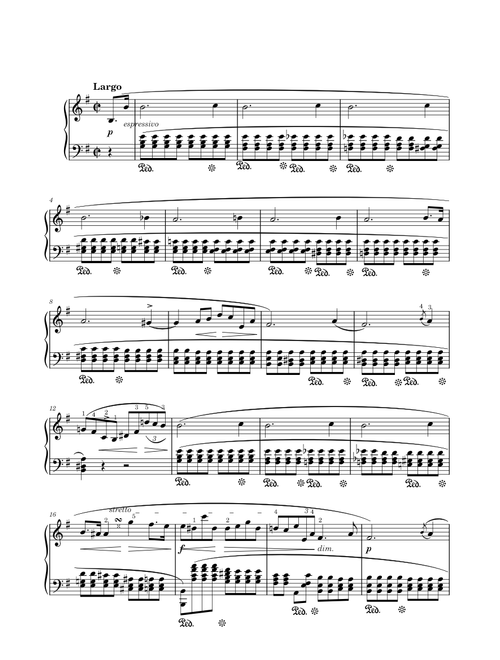 Preludio Op. 28 No. 4 en mi menor – Frédéric Chopin