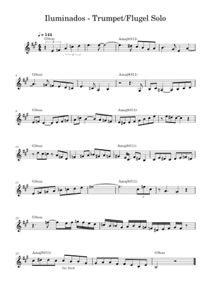 Iluminados - Ivan Lins Sheet Music with Chords for Piano (Solo