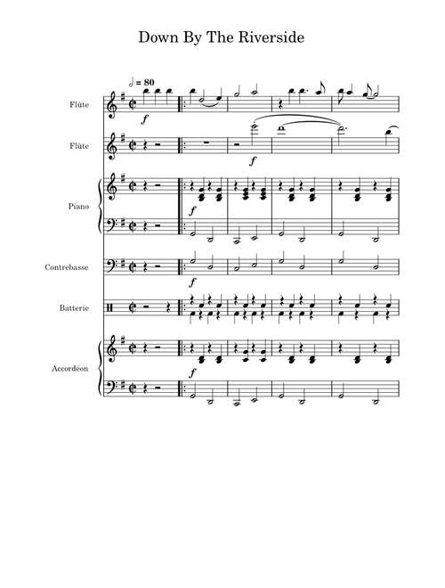 Down By The Riverside – Gospel Song