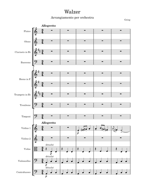 Waltz (Vals), Op. 12, No. 2 – Edvard Grieg
