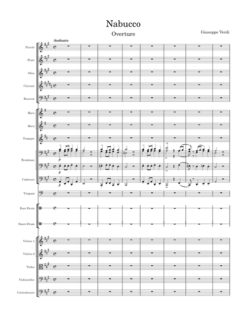 Nabucco – Giuseppe Verdi W.I.P