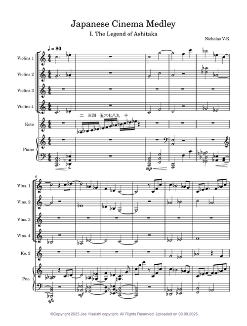 Studio Ghibli Medley – Joe Hisaishi