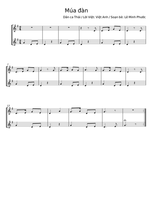 Múa đàn - Việt Anh