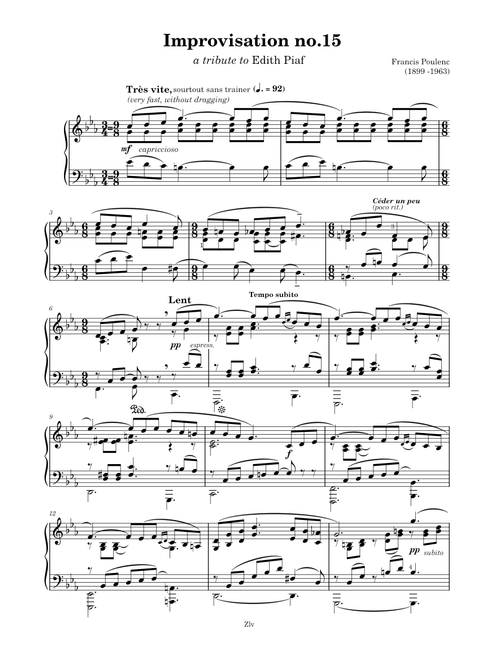 Waltz sheet music by Zellev | Play, print, and download in PDF or