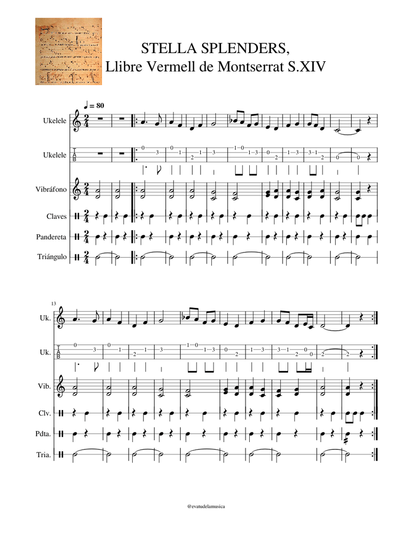 Stella Splendens Misc tunes STELLA SPLENDERS, LLibre Vermell de