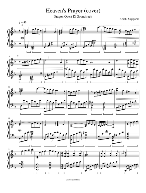 Heaven's Prayer (cover)