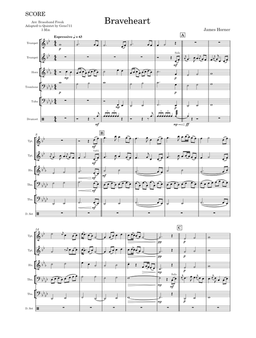 Braveheart – James Horner
