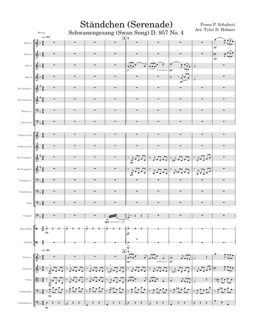 Schwanengesang, No. 4, Ständchen, D 957 – Franz Schubert