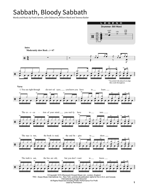 Sabbath, Bloody Sabbath - Black Sabbath (School of Rock - Drums)