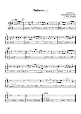 Free Ivan Lins sheet music | Download PDF or print on MuseScore.com