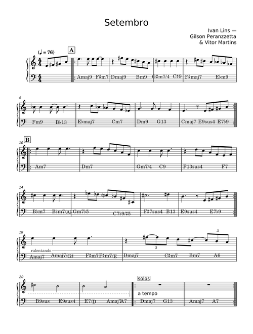 Setembro - Ivan Lins