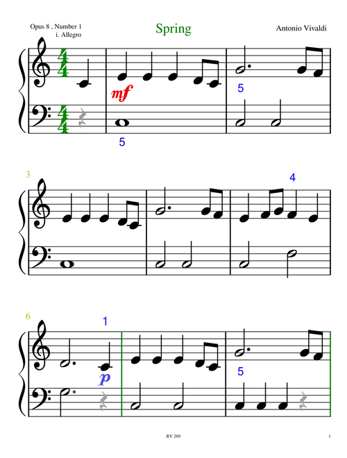 La Primavera – Antonio Vivaldi