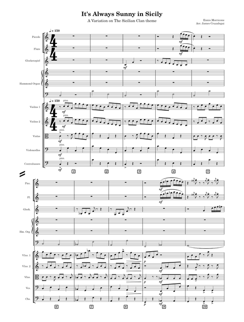 It's Always Sunny in Siciliy - Le Clan des Siciliens variation