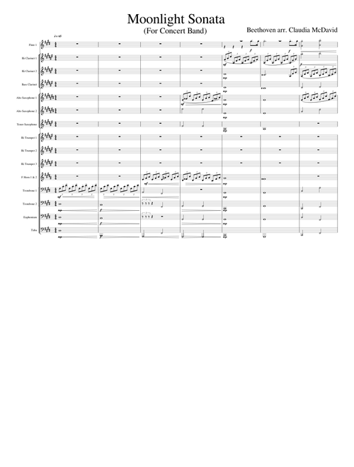 Moonlight Sonata(for concert band)
