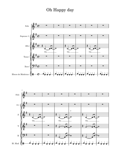 Oh happy day – Misc Traditional