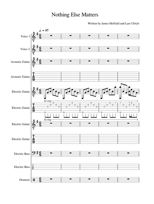 Nothing Else Matters - Metallica