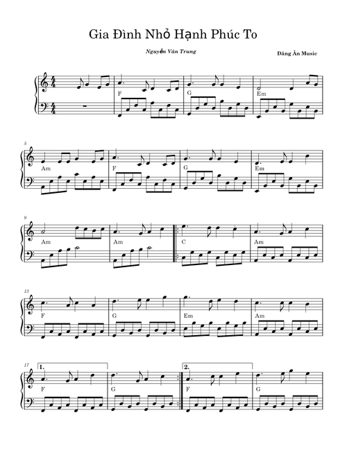 Gia Đình Nhỏ Hạnh Phúc To – tuannguyennes