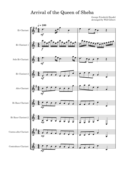The Arrival of the Queen of Sheba – Georg Friedrich Händel Arrival of the Queen of Sheba