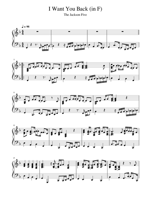 I Want You Back – Michael Jackson, The Jackson 5