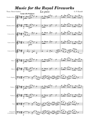Music for the Royal Fireworks, HWV 351 - Georg Friedrich Händel
