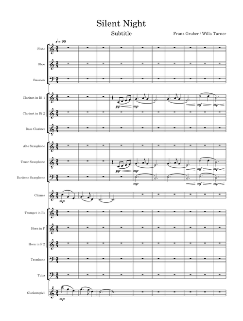 Silent Night – Franz Xaver Gruber Silent Night