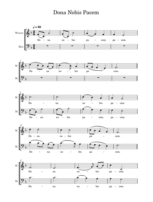 Dona Nobis Pacem