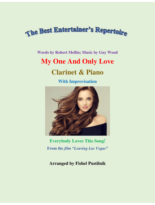 My One And Only Love (Arr. Fishel Pustilnik) - Guy Wood (Clarinet and Piano)