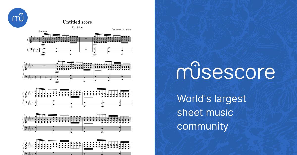 INFINITE / キムソンギュ /OFFTHEMAP / MUSICCORE Ken_Carson_Songs Sheet Music for Piano (Solo) | MuseScore.com