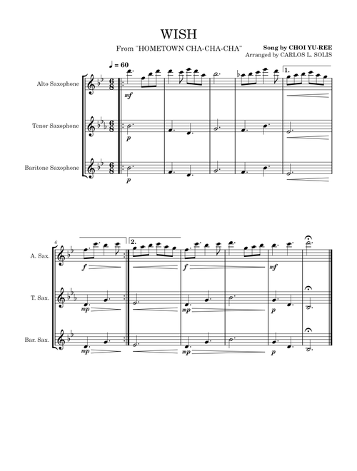 Wish (SAX ARRANGEMENT) | Choi Yu-ree