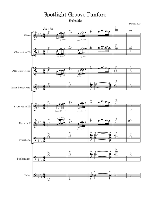 Spotlight Groove Fanfare