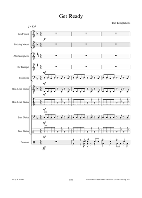 Free The Temptations sheet music | Download PDF or print on