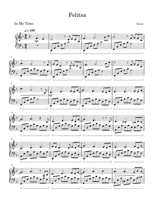 Felitsa – Yanni