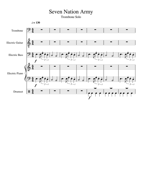 Seven Nation Army Trombone Solo
