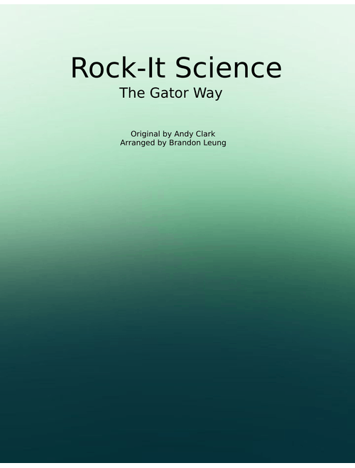 Rock-It Science (The Gator Way) - Brandon Leung
