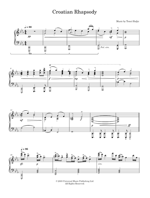 Croatian Rhapsody - Maksim Mvrika (Solo)