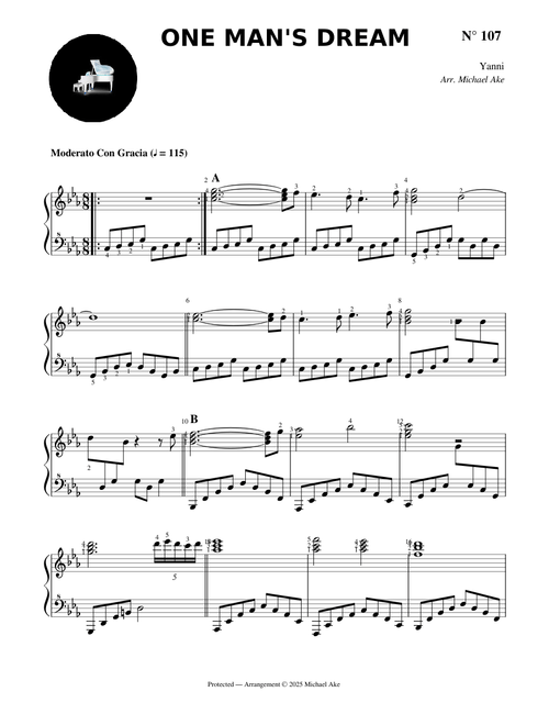 One man's dream - Yanni