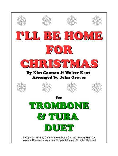 I'll Be Home For Christmas (Arr. John Groves) - Rascal Flatts (Instrumental Duet)