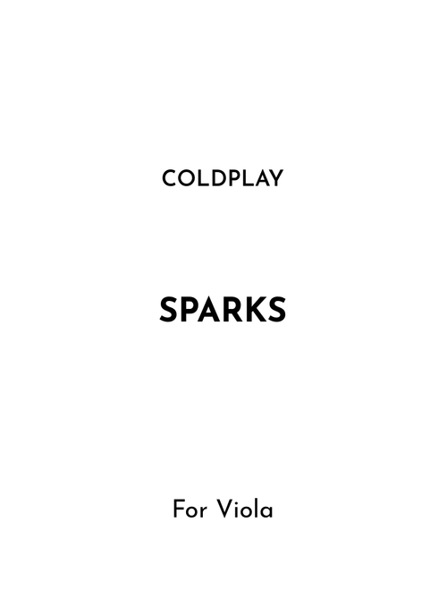 Sparks (Arr. Jireh J.) - Coldplay (Viola Solo)