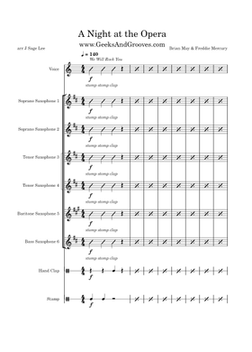 Free A Night At The Opera Part 1 by Queen sheet music | Download